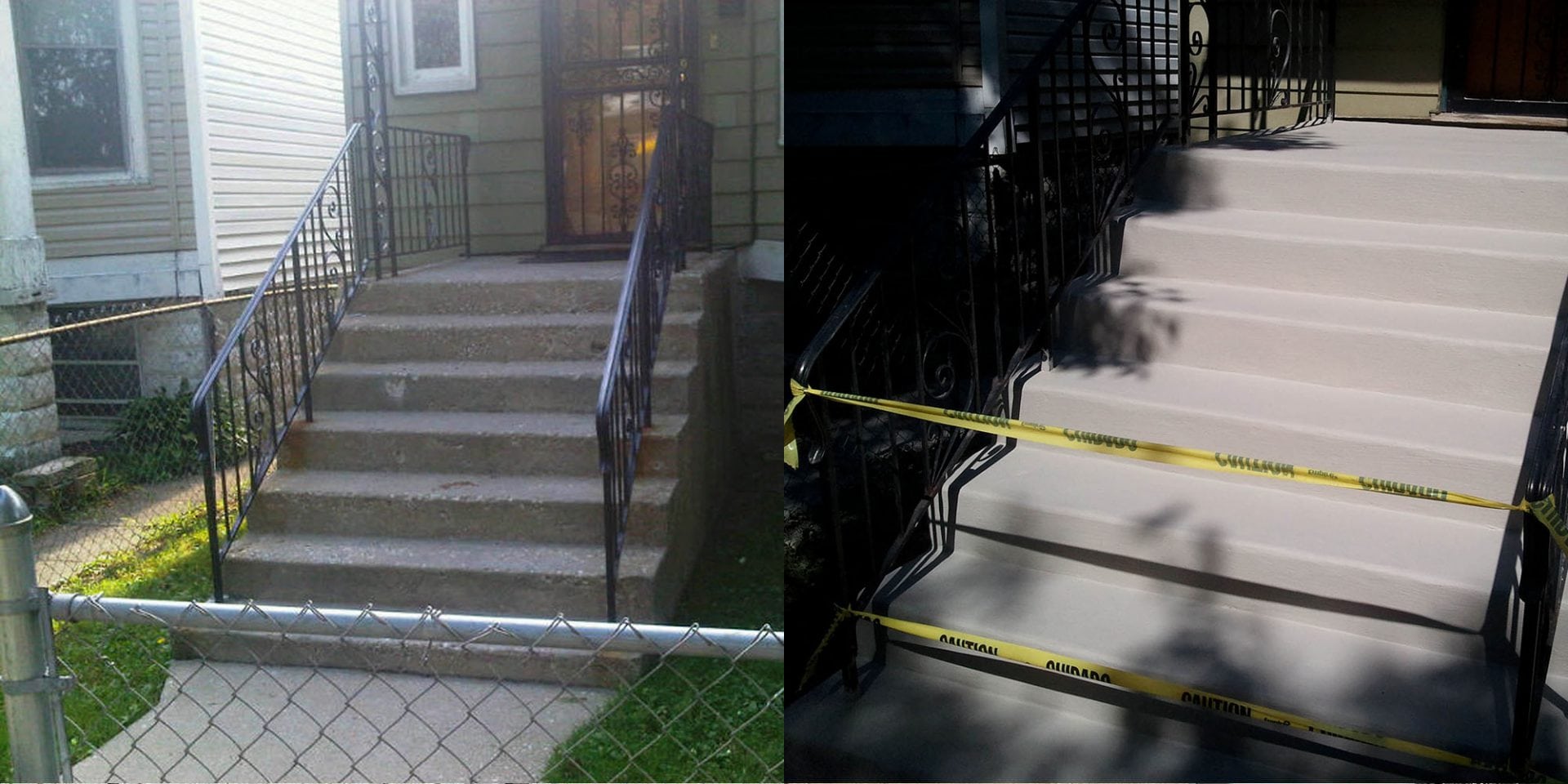 concrete steps repair Elmhurst
